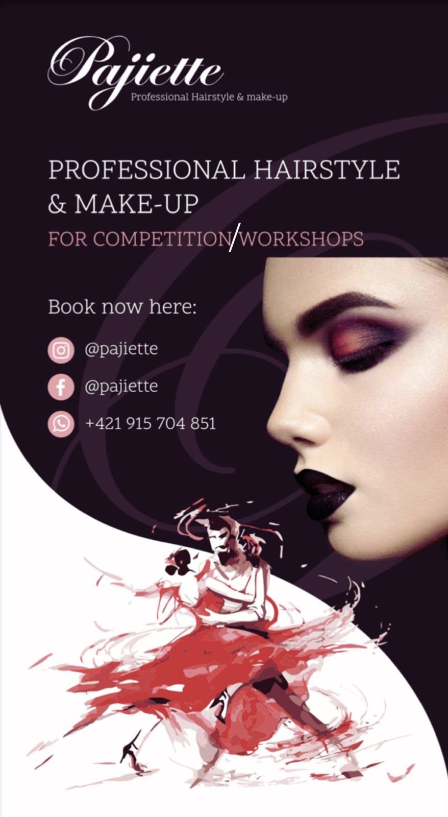 Pajiette MUAH info banner